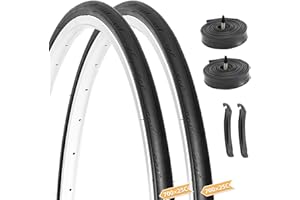 Hycline Road Bike Replacement Tire: 700x25C/700x28C/700Cx35C Folding High-Performance Wear-Resistant Bicycle Tires for City Commuter Road