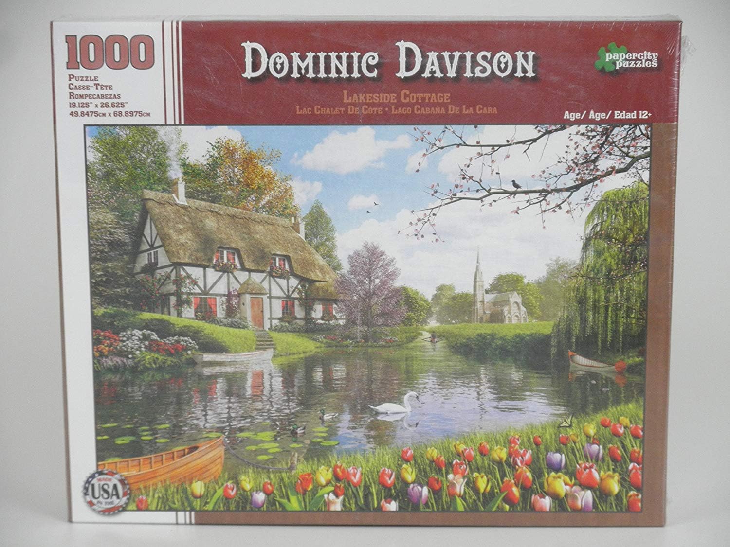 Dominic DavisonLakeside Cottage 1000 Puzzle