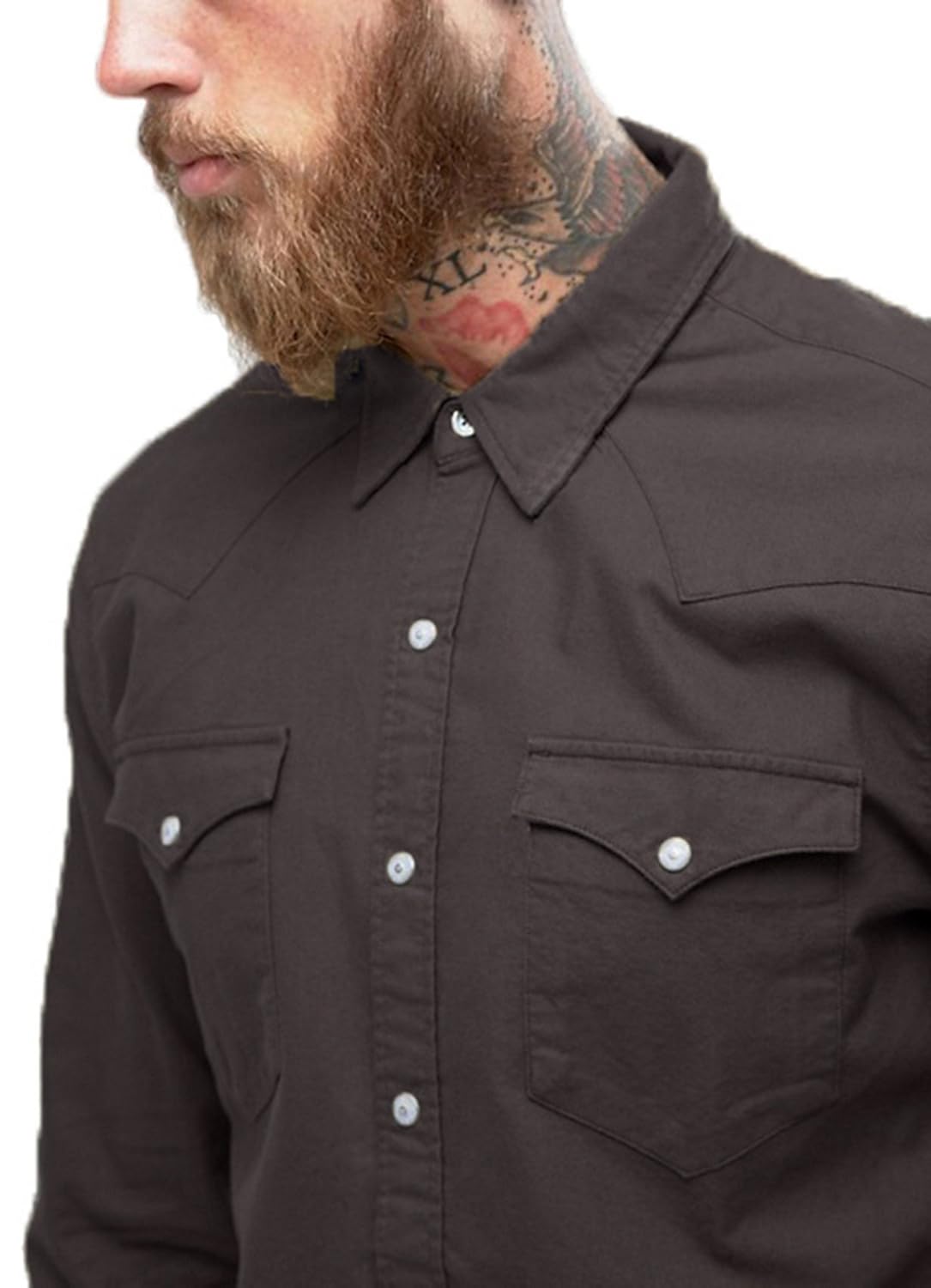 nxtskin men's cotton full sleeve shirt