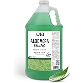 MODA - Moisturizing Shampoo for All Hair Types, Aloe Vera, 128 Oz, Professional - Deeply Cleanses and Conditions, Strengthens, Restores and Shine your Hair
