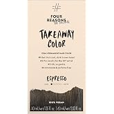 FOUR REASONS Espresso 4.1 Demi Permanent Hair Color Kit | Cool Dark Brown, ammonia-free, fragrance-free, vegan, natural-looking color for at-home use.