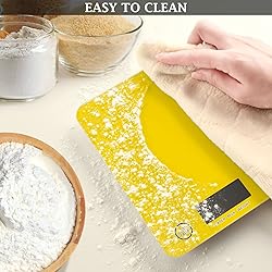 UMIRIKO Gold Kitchen Digital Scale Weight Grams and
