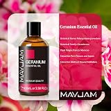 MAYJAM Geranium Essential Oils 100ml for Diffuser Humidifier Gift Box view 2