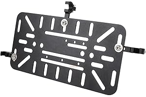 Generic Sturdy Motorcycle Saddlebag Rack RustResistant Luggage Stylish Mount Holder for 16mm Side Bracket for Riders