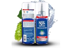 NaturVital Unisex Natural Hair SOS Tonic Treatment Revitalizing & Fortifying Formula, Cruelty-Free & Paraben-Free