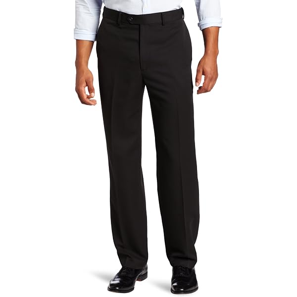 Nautica Men's Bi-Stretch Flat Front Pant at Amazon Men's Clothing store