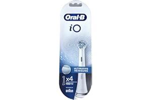 HEALTHAZ HEALTH AZ+ Oral B IO Ultimate Clean Toothbrush Head WHITE 4 Count