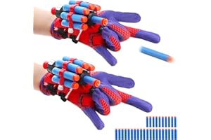 Dolanus Spider Web Shooter Toys for Kids 3 4 5 6 Years Old, Web Shooters for Kids, Spider Toy, Web Slinger Boy Toys, Spider Web Shooters for Kids, Spider Gloves Man Web Shooter