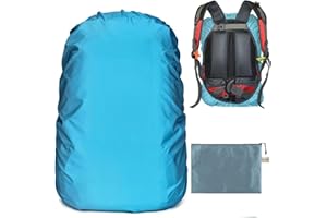 Evotopf Waterproof Backpack Rain Cover with Anti Slip Buckle Strap for Camping, Hiking, Traveling, Hunting, Biking, 15-80L