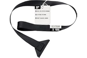 EZ-Xtend RV Camper Window Awning Pull Strap. Replacement Strap Made with UV Polyester Webbing, Lifetime Thread for Easy Operation RV Patio Window Awning. Sewn in USA (27")