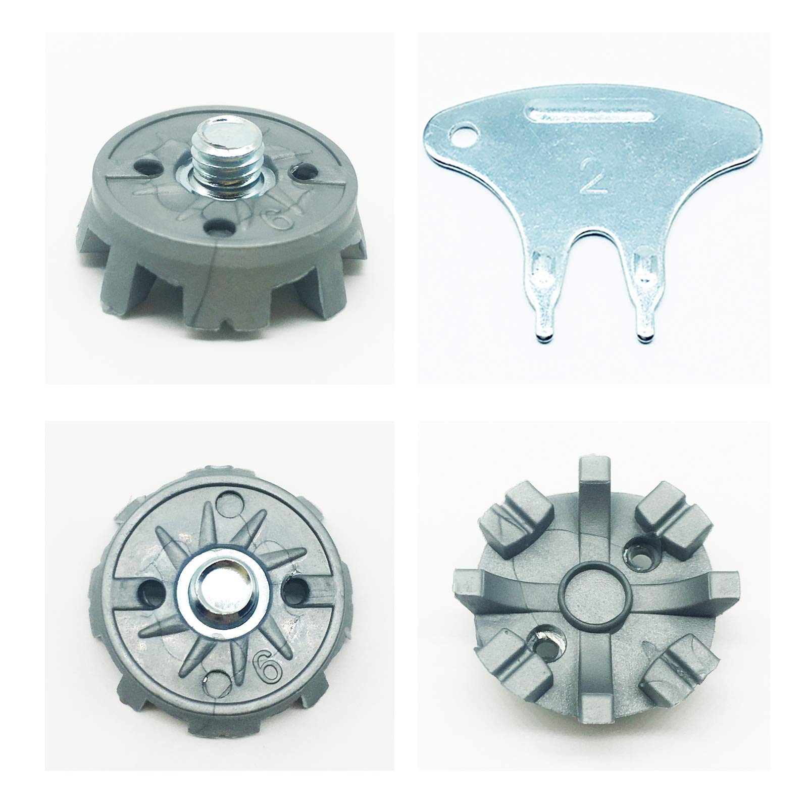 Buy 28 Count 1/4 Metric Metal Thread Screw Golf Shoe Spikes