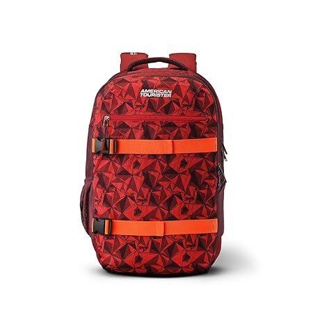 American Tourister X-Lete 30.5 Ltrs Red Laptop Backpack (Fi8 (0) 00 001)