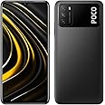 Xiaomi POCO M3 Smartphone, 4 GB + 64 GB, 6.53 "FHD + Ampio 1080P FHD + Display 49 MP, Tripla Fotocamera, 6000 mAh Batteria, Doppi Altoparlanti, Jack per Cuffie da 3.5 mm, Nero (Power Black)