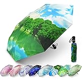 SY COMPACT Travel Umbrella Windproof Automatic Umbrellas Small Compact UV Sun Protection Factory Outlet Umbrella