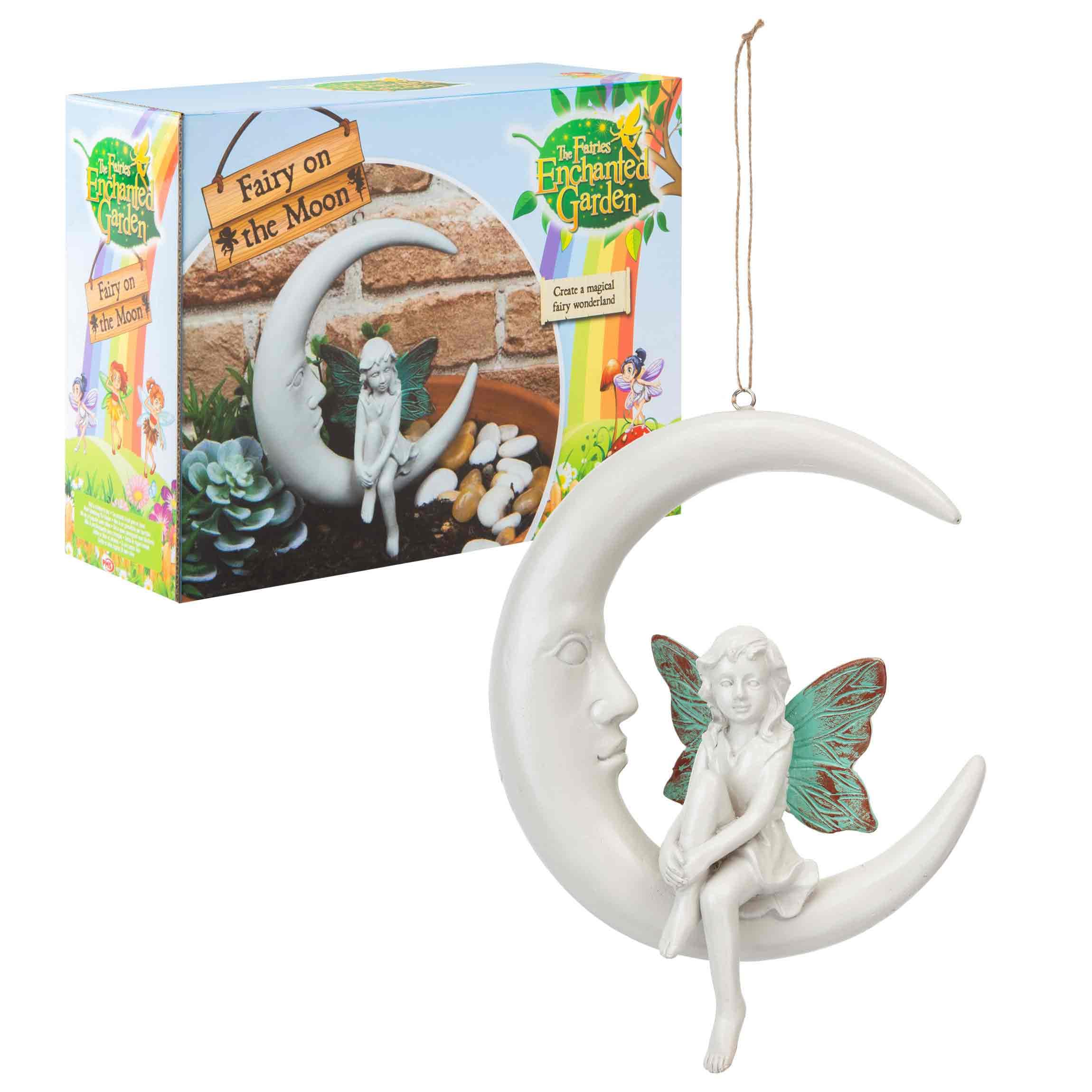 VFM - Hanging Fairy Moon Decoration - Enchanted Garden