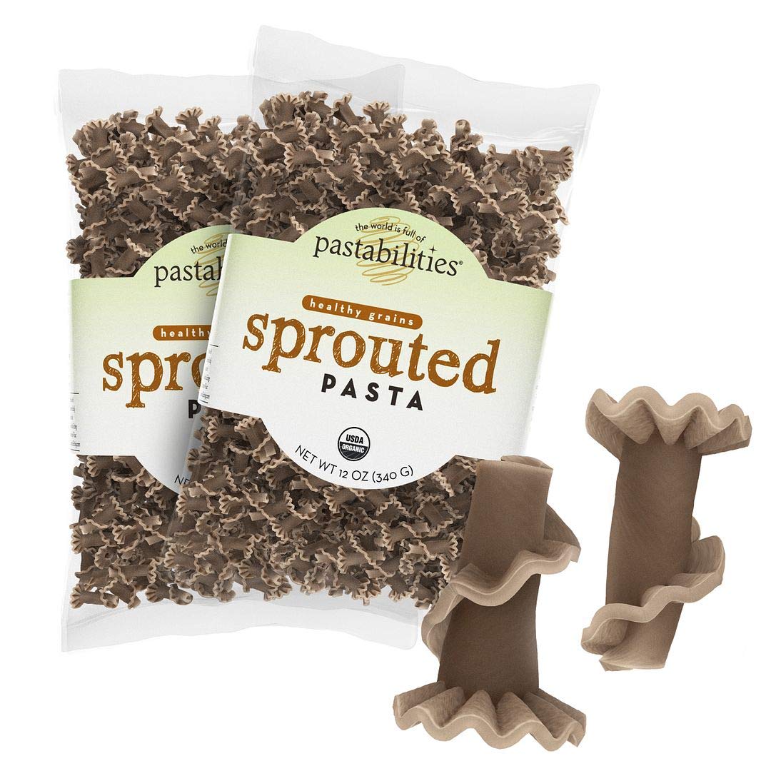 Pastabilities Organic Sprouted Pasta, NonGMO Ancient Grain Whole Grain