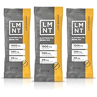 LMNT Electrolyte Drink Mix | Hydration Powder | Keto & Paleo | No Sugar, No Artificial Ingredients | 30 Stick Packs (Orange S