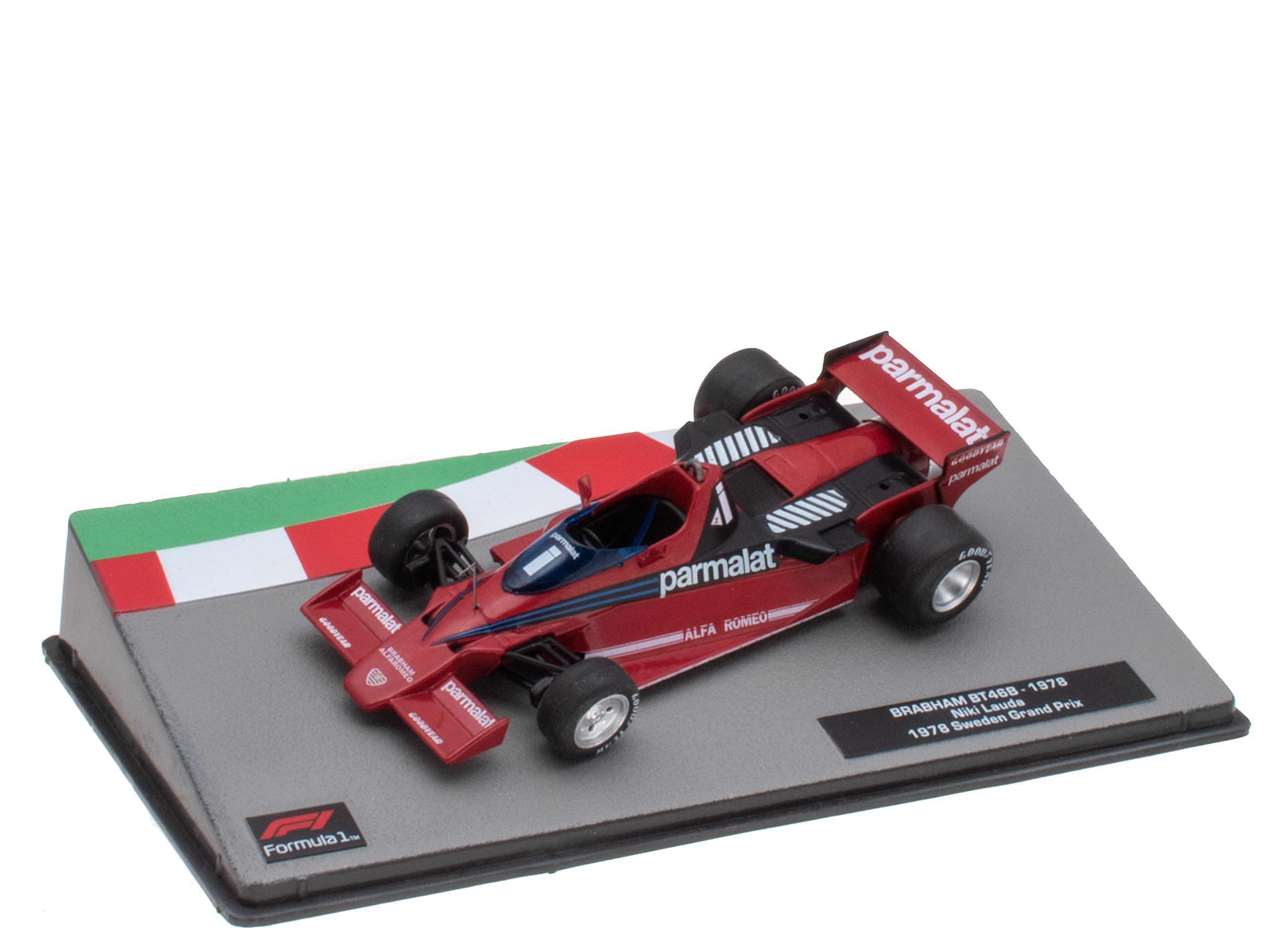 OPO 10 - Miniature car Formula 1 1/43 compatible with BRABHAM BT46B - Niki Lauda - 1978 - F1 FD055