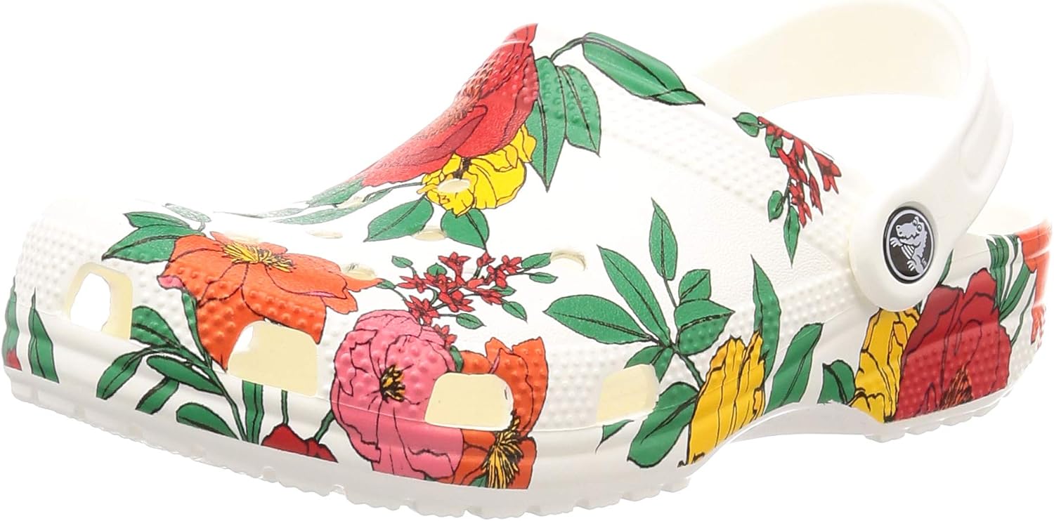 womens floral crocs