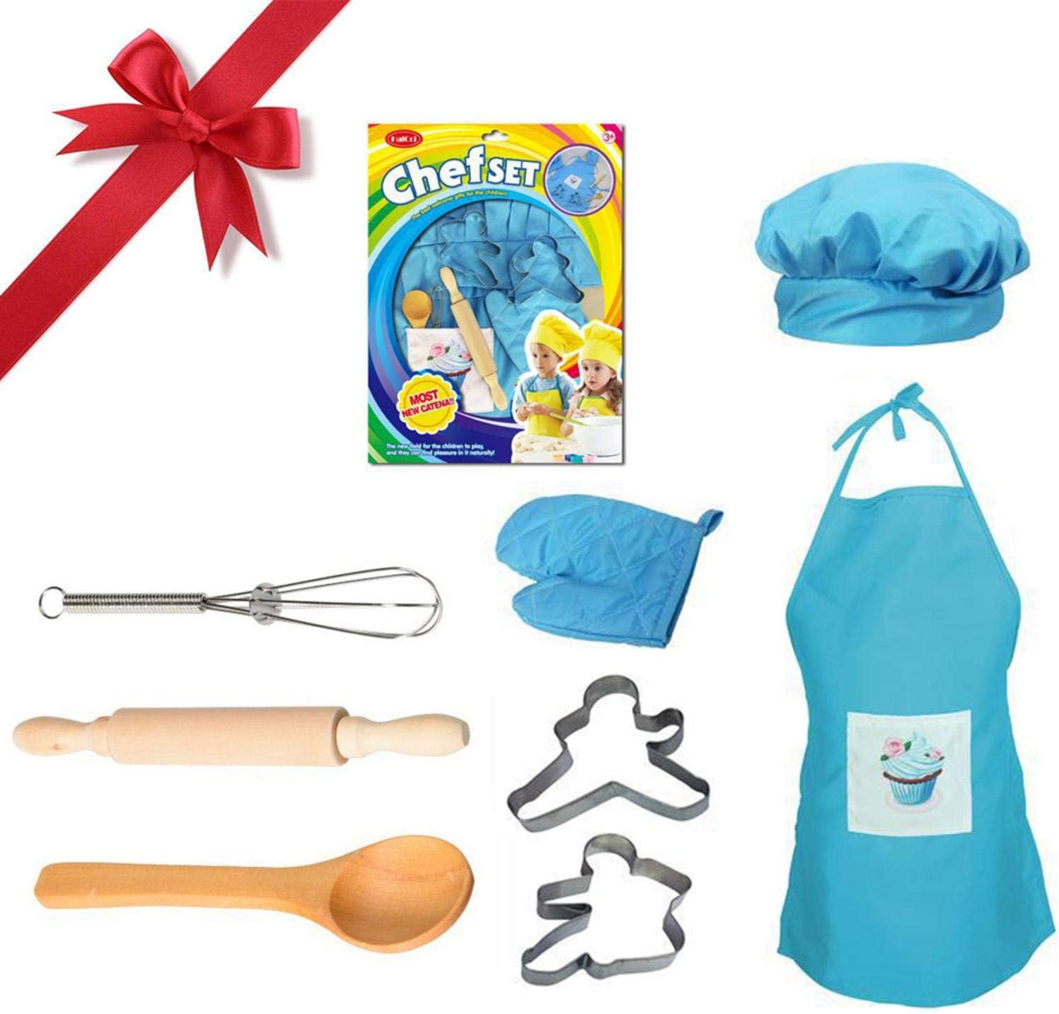 Children's Baking Toys Complete Kids Cooking and Baking Set Kitchenware