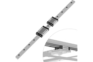 Twotrees MGN12H Double Linear Bearing Slide with Guide for 3D Printer CNC XYZ DIY Engraving Machine (Type H, 300 mm)