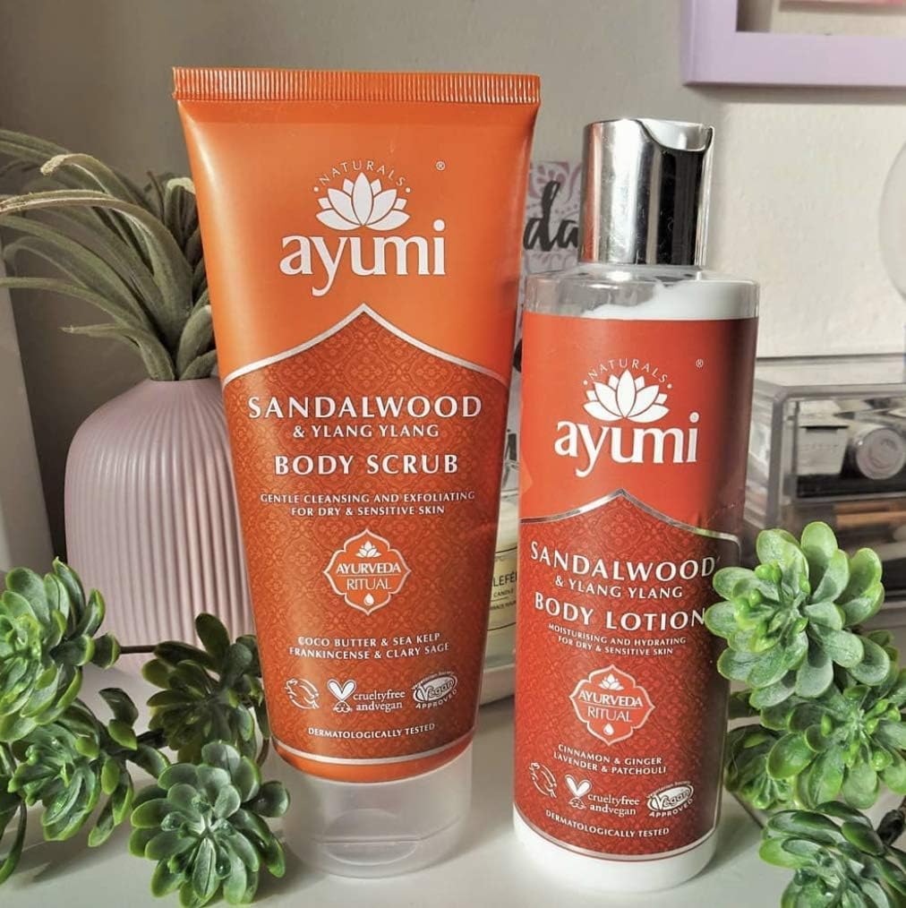 Ayumi Sandalwood Body Lotion, 250 ml (Pack of 3) - Image 3