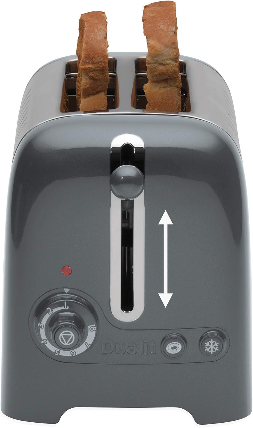 Dualit 2 Slice Lite Toaster, Grey - Image 3