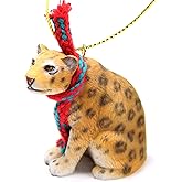 Conversation Concepts Jaguar Tiny Miniature One Christmas Ornament - Delightful, Gold