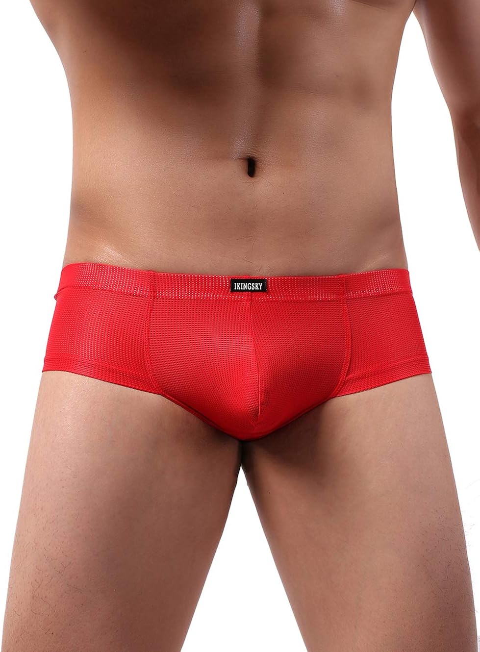 iKingsky Men's Cheeky Thong Underwear Mini Cheek Boxer Briefs Sexy Brazilian Back Mens Underpanties at  Men’s Clothing store