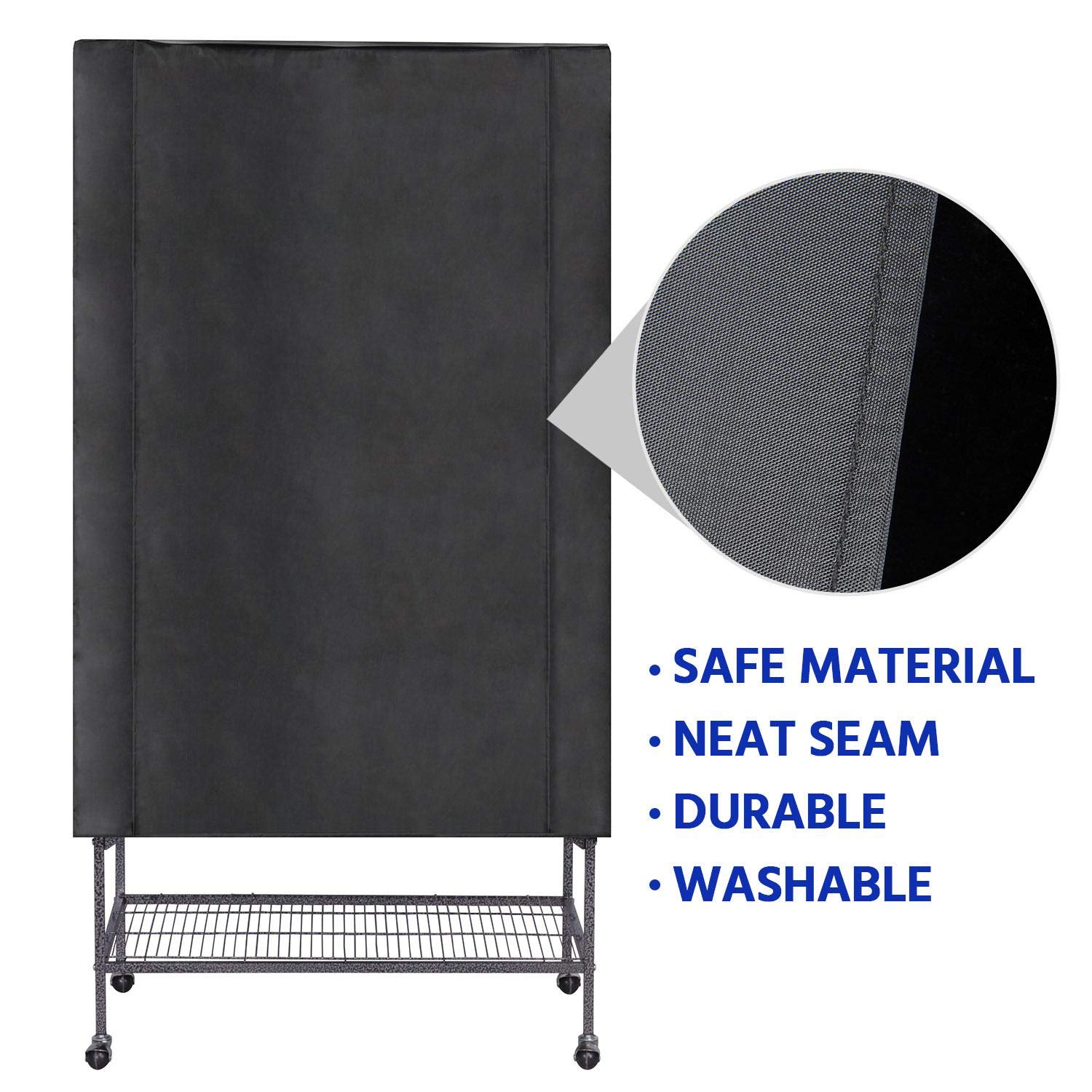 Yaheetech Large Bird Cage Cover Good Night Bird Cage Cover w/Mesh