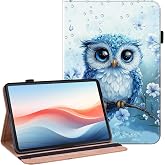 YHDXUYS Case for Google Pixel Tablet 11 Inch 2023,Folio Cover with Multi-Angle Stand and Pen Holder, Rainy Owl