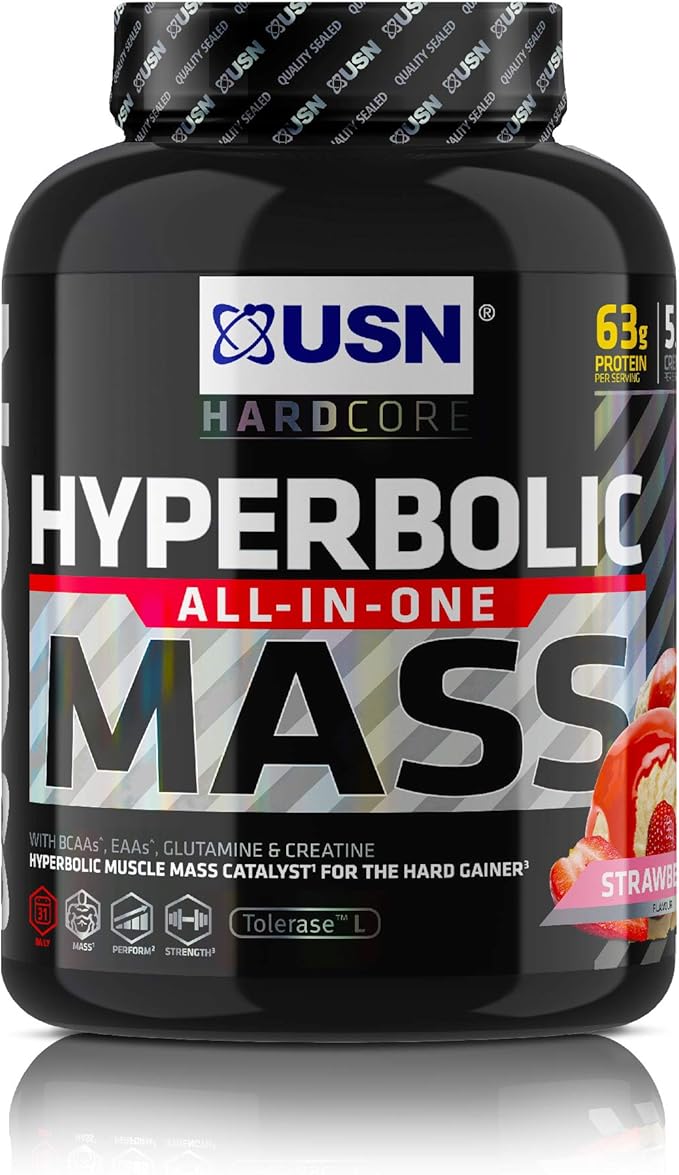 USN Hyperbolic Mass All In One Muscle and Size Gainer High Quality