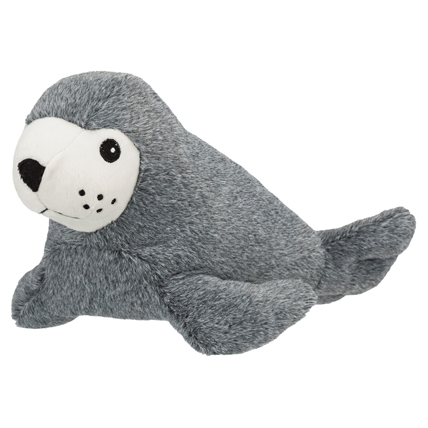 TRIXIE Be Nordic Seal Thies – Plush dog toy in seal shape – Maritime design – Durable & soft - 36045