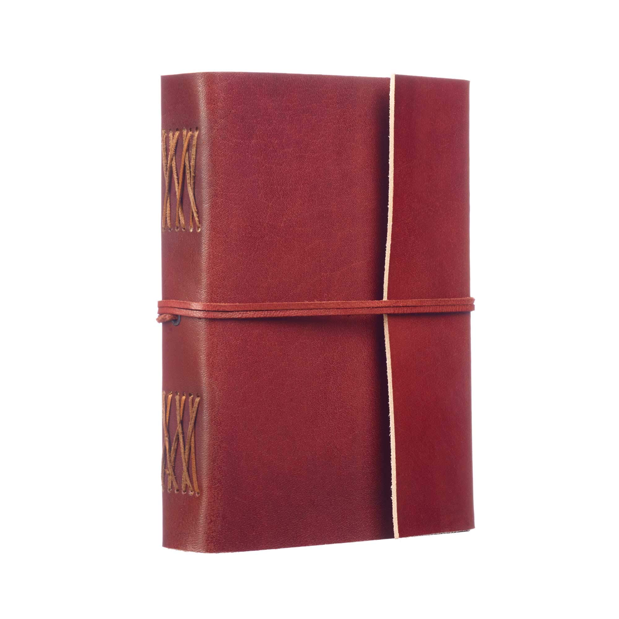 Paper High Leather Journal Notebook Large Plain 135 x 185mm