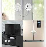 Jsdoin Fridge Lock Digital Password Refrigerator Lock Child Safety 3M Adhesive view 6