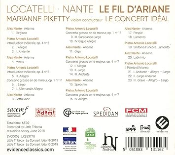 Piketty Marianne Le Concert Ideal Locatelli Nante Le