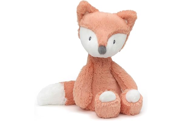 Baby GUND, Lil’ Luvs Collection Emory Fox Plush Stuffed Animal, Orange and Cream, 12”