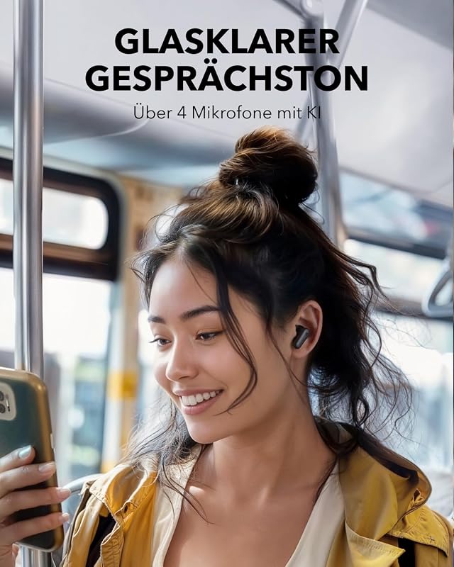 by Anker P30i Kabellose Ohrhörer Smarter Geräuschunterdrückung