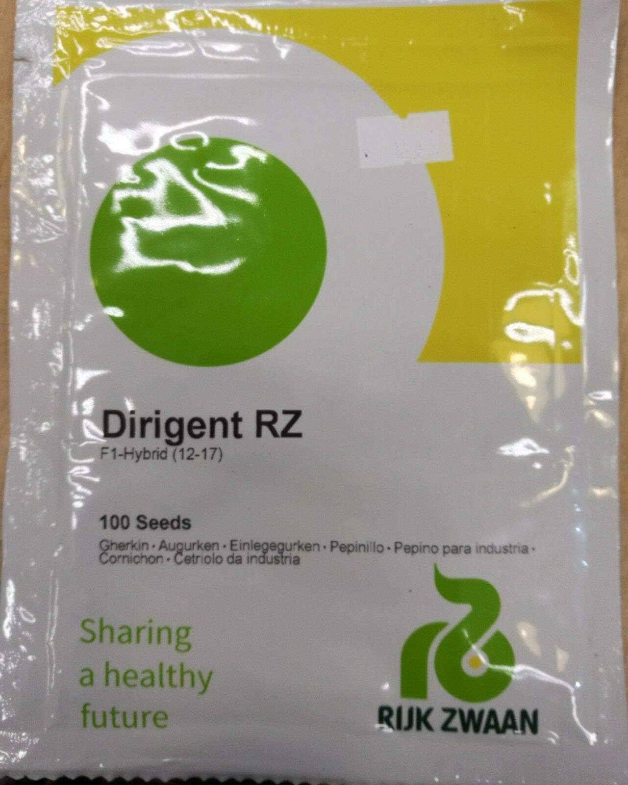 CROSO Organic Seeds ONLY NOT Plants: Dirigent Rz 100 Seeds Early Fertile Hybrid Delicious Small Fruit