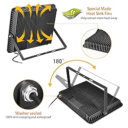 XYCN 2pack 400W LED Flood Lights