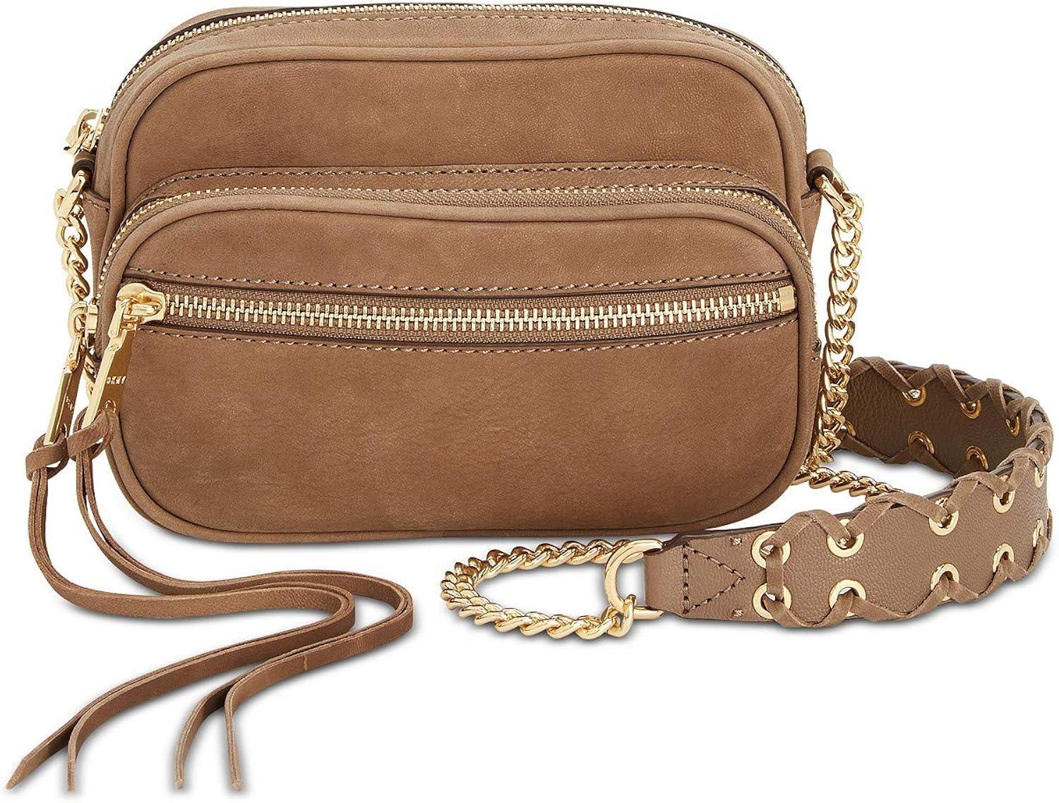 DKNY Shanna Suede Small Crossbody Camera Bag Handbags