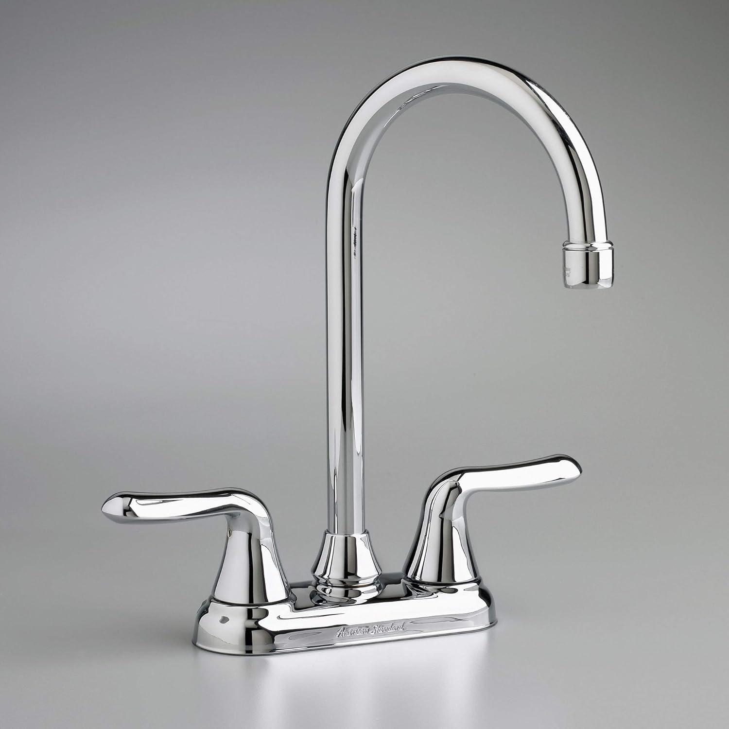 American Standard 2475500.002 Colony Soft 2-Handle High-Arc Bar Sink Faucet, 1.5 GPM, Polished Chrome - - 