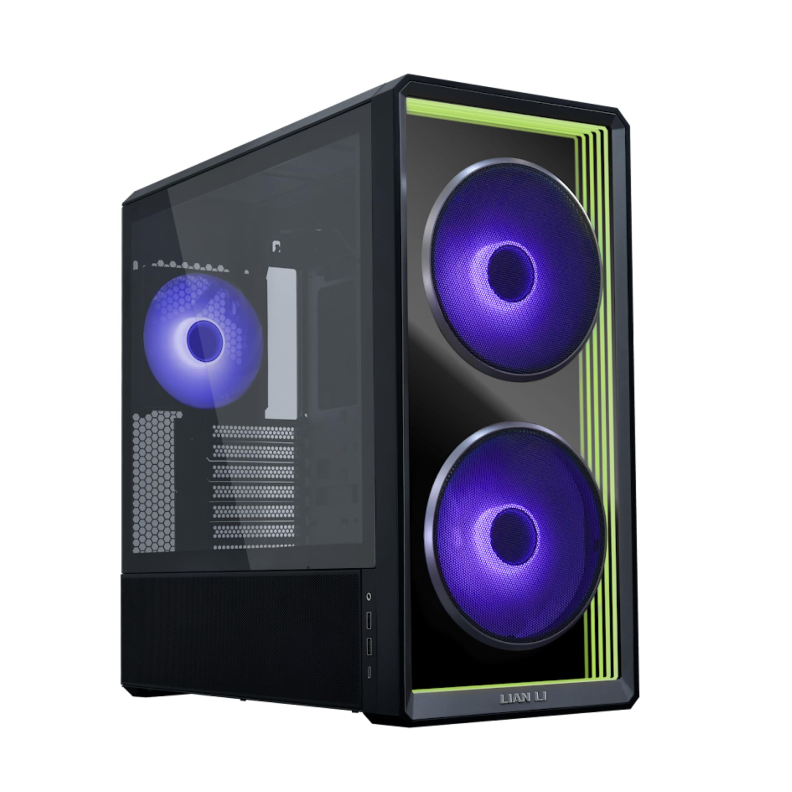 Lian Li LANCOOL 217 INF Infinity Mirror Computer Case, Mid-Tower