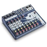 Soundcraft Notepad-12FX Small-format Analog Mixing Console with USB I/O and Lexicon Effects