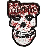 C&amp;D Visionary Application Misfits Bloody Skull Patch, Black