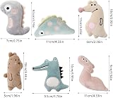 FANTESI 6 Pcs Cat Toys Kitten Chew Teeth Cleaning Plush Catnip Boredom Relief view 3