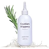 WithBecon Caution: Slippery Hair Conditioner - Deep Conditioning Water-to-Cream Treatment Mask for Dry, Damaged Hair (12.4 fl oz)