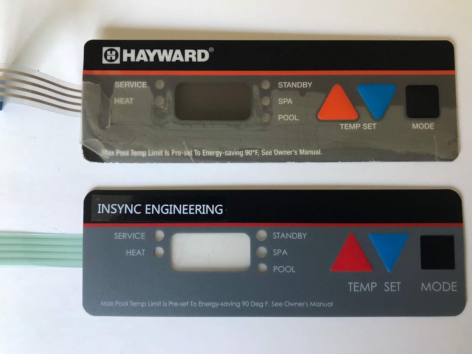 Hayward H Series Pool Heater Replacement Control Panel Keypad Membrane Switch Manufactured By Insync Engineering Amazon Ca Patio Lawn Garden
