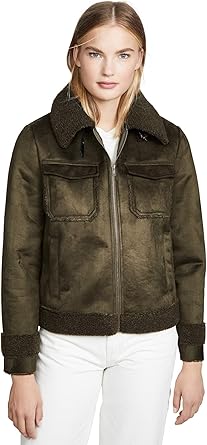 mother denim sherpa jacket