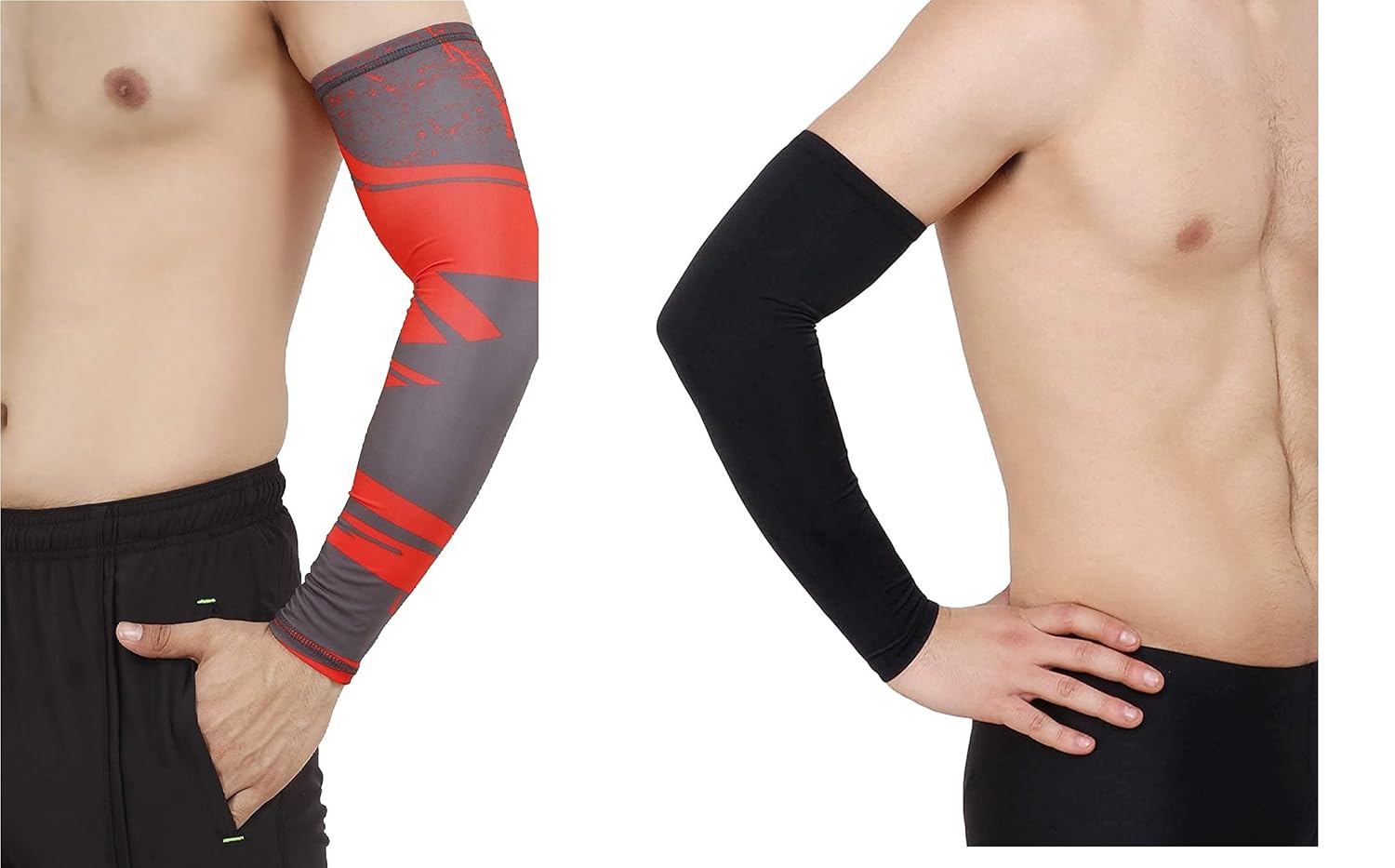 NEVER LOSE High Performance Arm Sleeves for Athletic Arm Sleeves